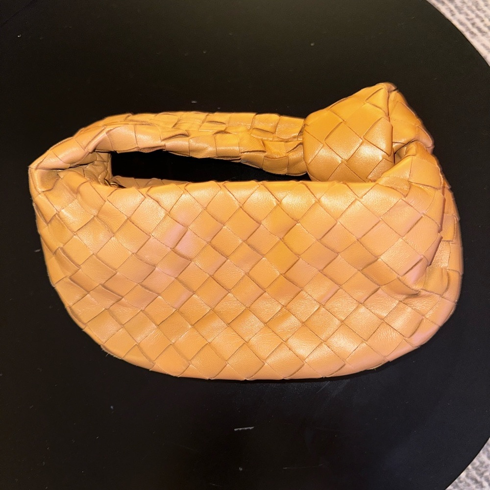 Bottega Veneta Nappa Intrecciato Mini Jodie Almond